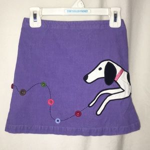 LANDS END corduroy skort